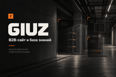 GIUZ — B2B-сайт и база знаний по инъекционной гидроизоляции
