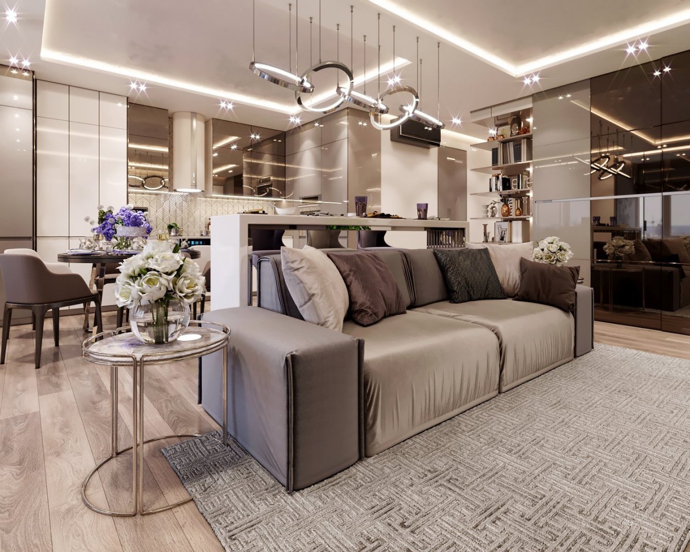 Дизайн интерьера студии