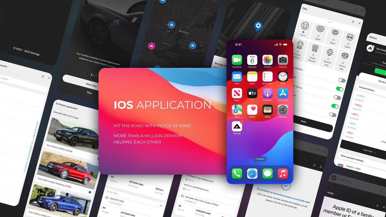 UI & UX дизайн мобильного приложения iOS