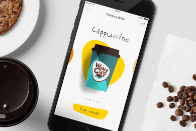 Кофе-корнер с доставкой через приложение и подписка на кофе