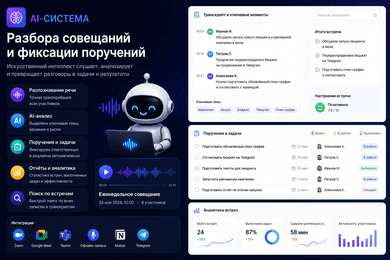 AI-система разбора совещаний и фиксации поручений