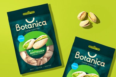 Botanica: обновление бренда орехов и консервации