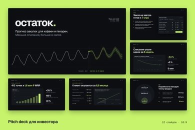 Демо-проект: pitch deck стартапа для инвестора