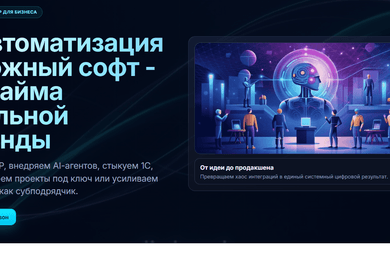 Разработка AI модулей для бизнеса