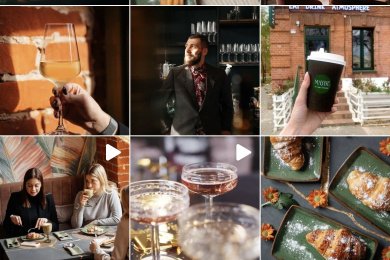 SMM для ресторана Maybe