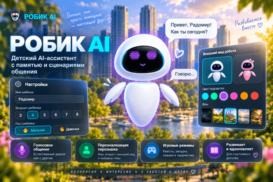 РОБИК AI — детский AI-ассистент с памятью