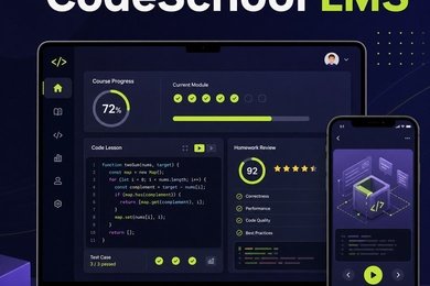 CodeSchool LMS — платформа онлайн-школы