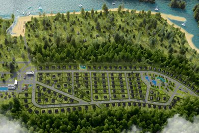 Доработка и визуализация Генерального плана Коттеджного поселка