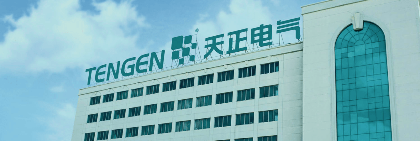 TENGEN - сайт для производителя электротехнического оборудования