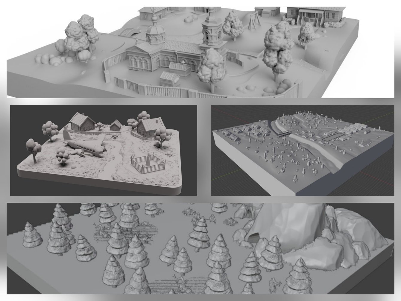 Макеты для печати на 3D принтере