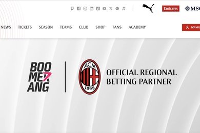 BOOMERANG SPORTSBOOK Х AC Milan