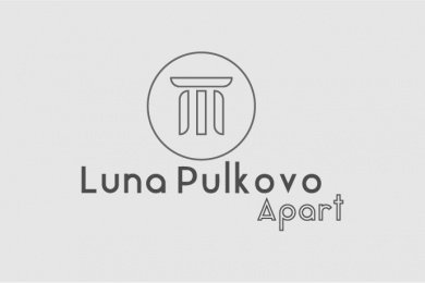 Концепт логотипа LUNA PULKOVO APART