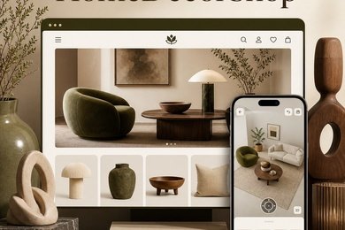 HomeDecorShop — интерьерный e-commerce и room planner