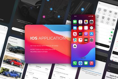 UI и UX дизайн мобильного приложения iOS