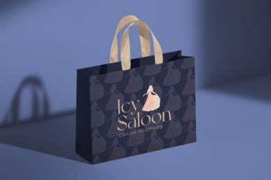 Icy Saloon | Логотип и фирменный стиль