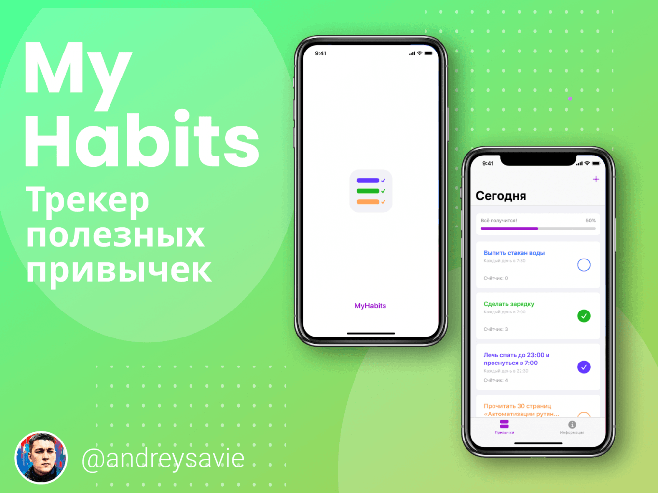 MyHabits - Трекер полезных привычек
