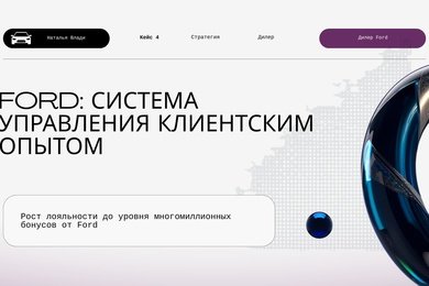 Система управления клиентским опытом официального дилера Ford