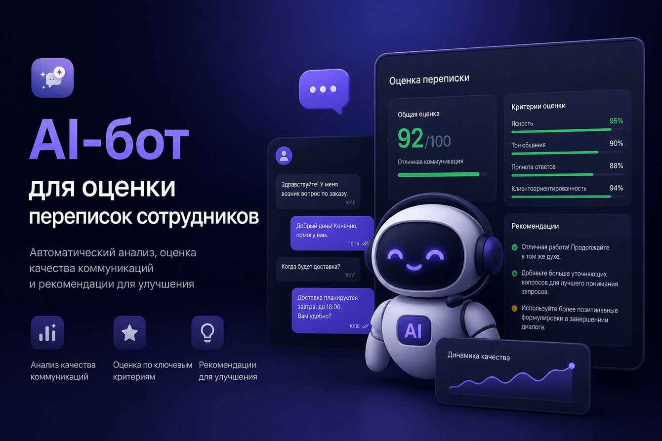 AI-бот для оценки переписок сотрудников