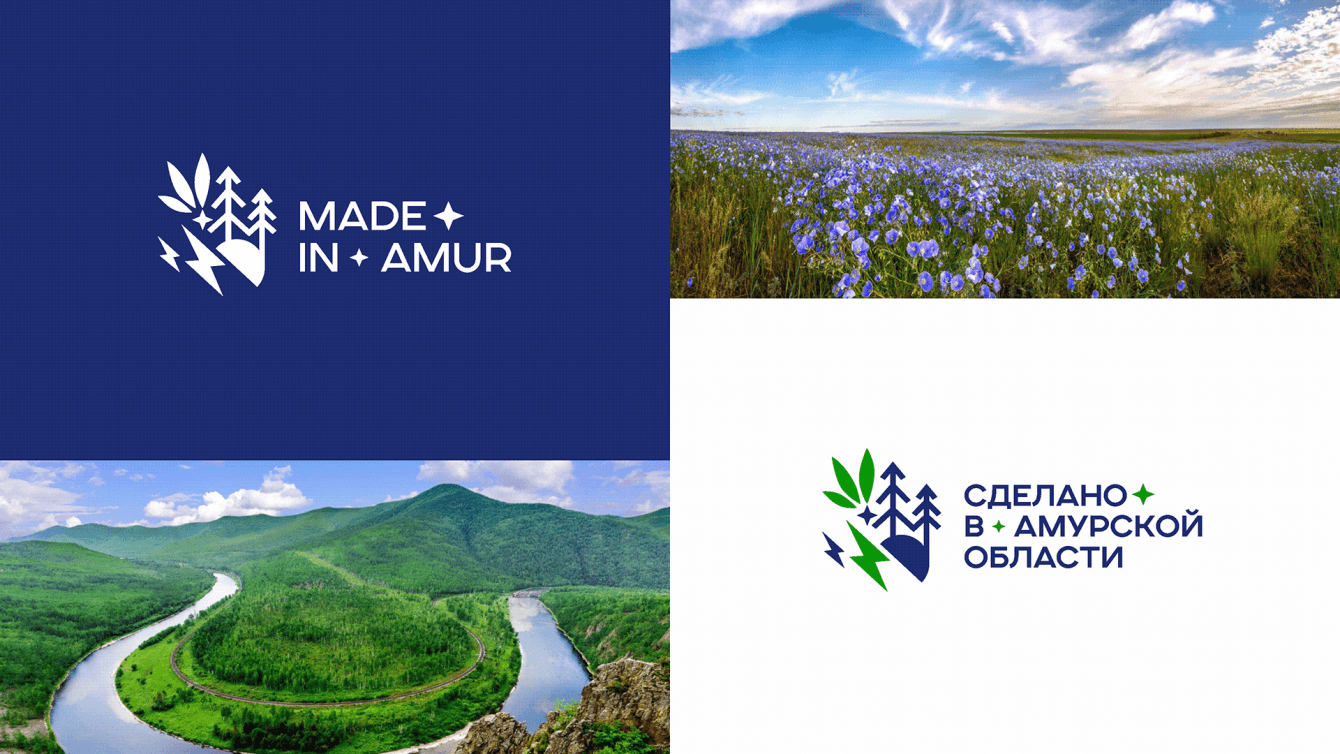 Экспортный логотип Амурской области