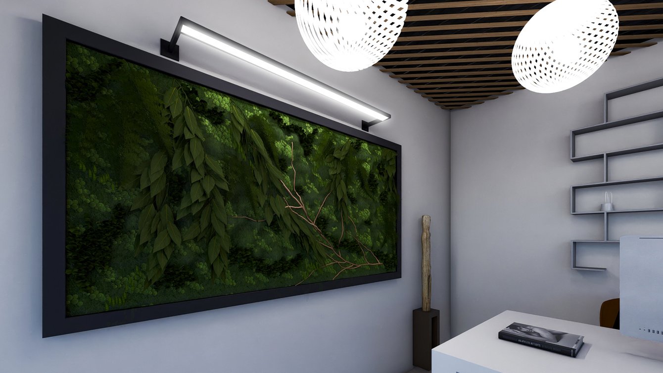 Визуализация островка, 3D модель