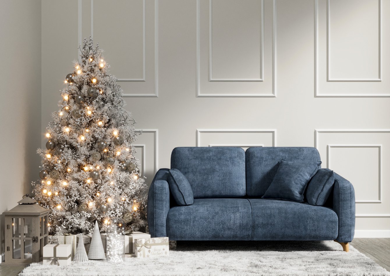 Реализация фотозоны (новогодняя и минималистичная)