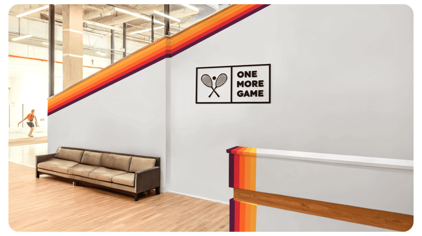ONE MORE GAME | Сквош-клуб | Брендинг