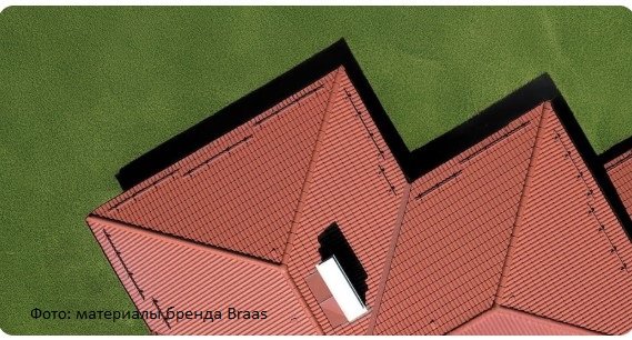 «Проходы коммуникаций через черепицу»