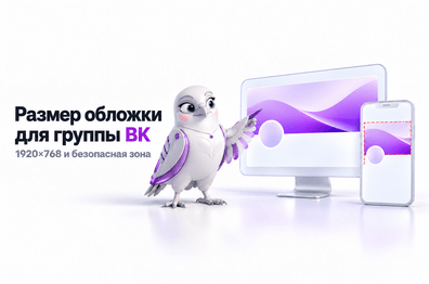 Размер обложки для группы ВК в 2026 году и как её сделать