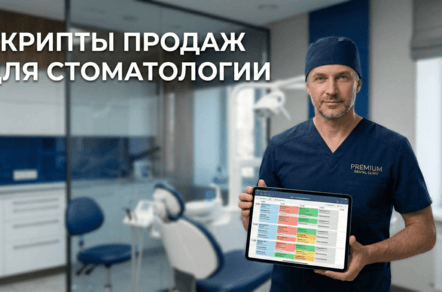 Продажи в стомотологии 2026: скрипты для врача, работа с возражениями и как закрывать запись