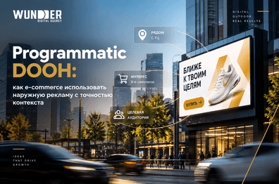 Programmatic DOOH: как e-commerce использовать наружную рекламу с точностью контекста