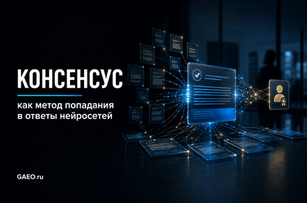 Консенсус, как метод попадания в ответы нейросетей