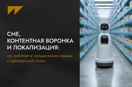 CME, контентная воронка и локализация: что работает в продвижении фармы в Центральной Азии
