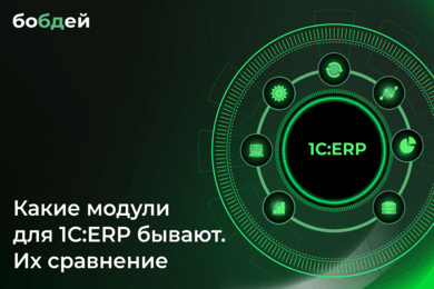 Модули 1С:ERP — какие бывают и как выбрать нужные