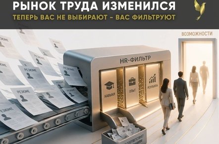 Рынок труда изменился: теперь вас не выбирают — вас фильтруют