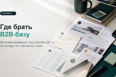Источники B2B-базы в РФ: вакансии, карты, реестры, закупки, рейтинги
