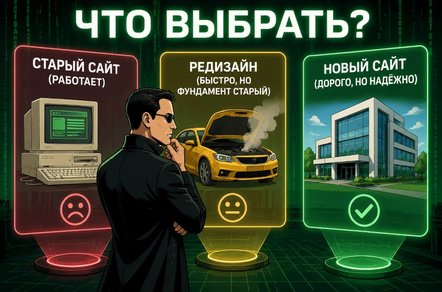 Старый сайт: почему вы уже проигрываете конкурентам и что с этим делать