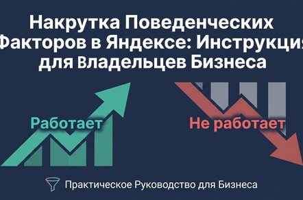 Накрутка ПФ в Яндекс: инструкция для владельца бизнеса