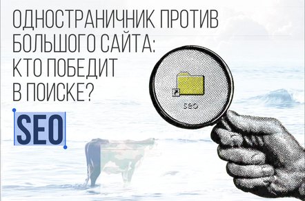 Как на самом деле работает SEO: может ли одностраничник обойти большой сайт в Google и Яндексе?