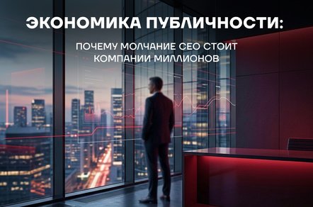 Экономика публичности. Почему молчание CEO стоит компании миллионов