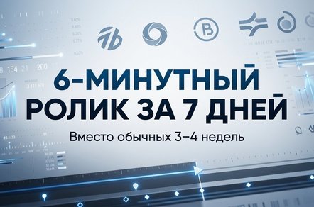 Как получить качественный презентационный ролик за 7 рабочих дней: разбор кейса