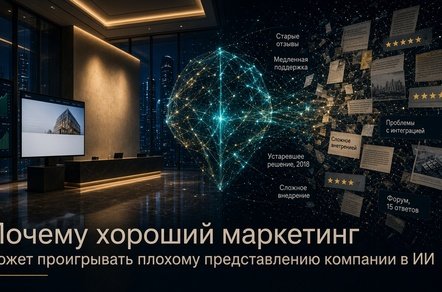 Почему отличный маркетинг проигрывает «плохому» ИИ: эра репутационного долга