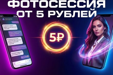 Нейрофотосессия против реальной студии