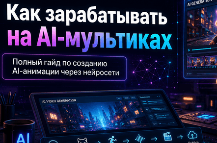 Как зарабатывать на AI-мультиках в 2026 — полный разбор создания контента через нейросети