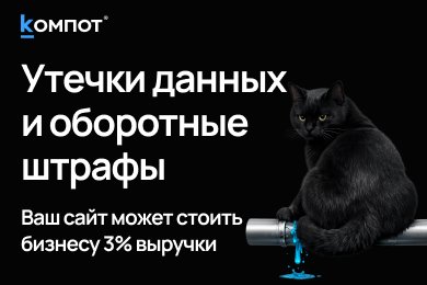 Оборотные штрафы за утечки: почему старый сайт стал финансовым риском для бизнеса