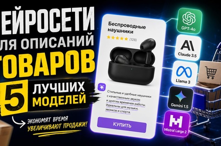 Нейросети для описаний товаров: 5 лучших моделей