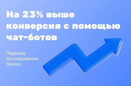 ИИ чат-боты увеличивают конверсию на 23%: исследование Glassix 2025