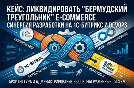 Как ликвидировать «Бермудский треугольник» e-commerce: синергия разработки на Битрикс и DevOps