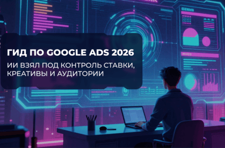 Гид по Google Ads 2026: ИИ взял под контроль ставки, креативы и аудитории