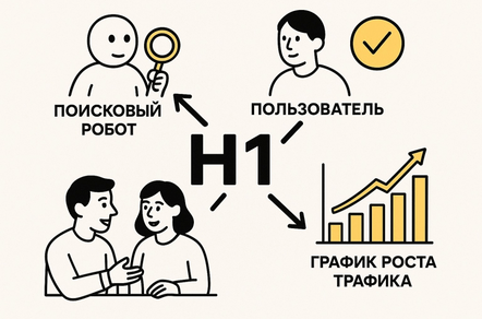 Заголовок H1, который поднимает сайт в поиске.