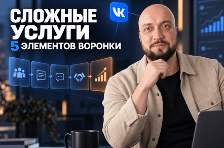 Как продавать сложные и дорогие услуги через ВКонтакте: 5 элементов рабочей воронки